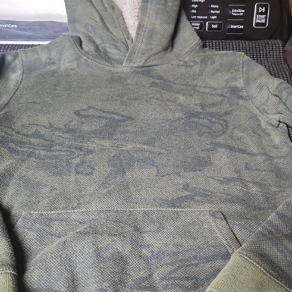 Under Armour Olive Camouflage Hoodie
